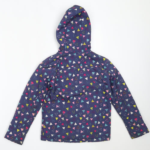 Mountain Warehouse Girls Blue   Basic Coat Coat Size 9-10 Years