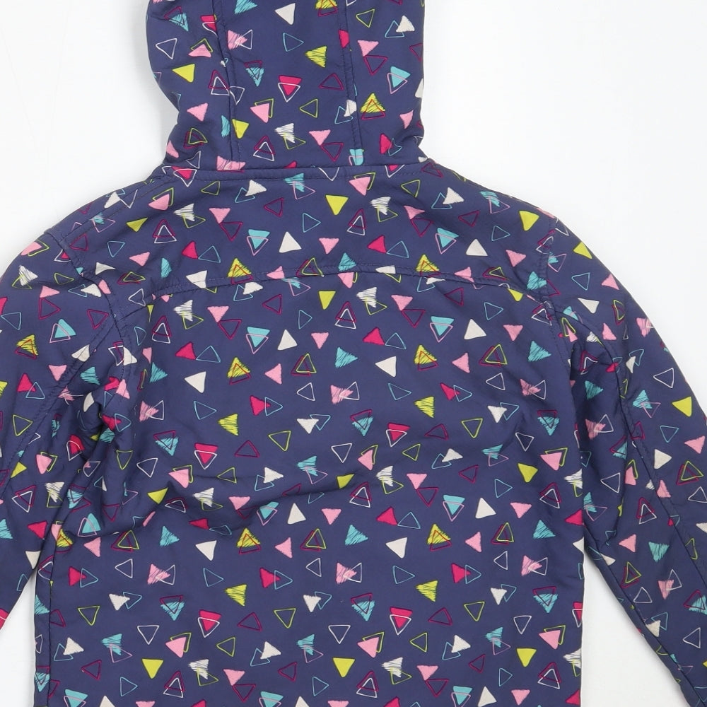 Mountain Warehouse Girls Blue   Basic Coat Coat Size 9-10 Years