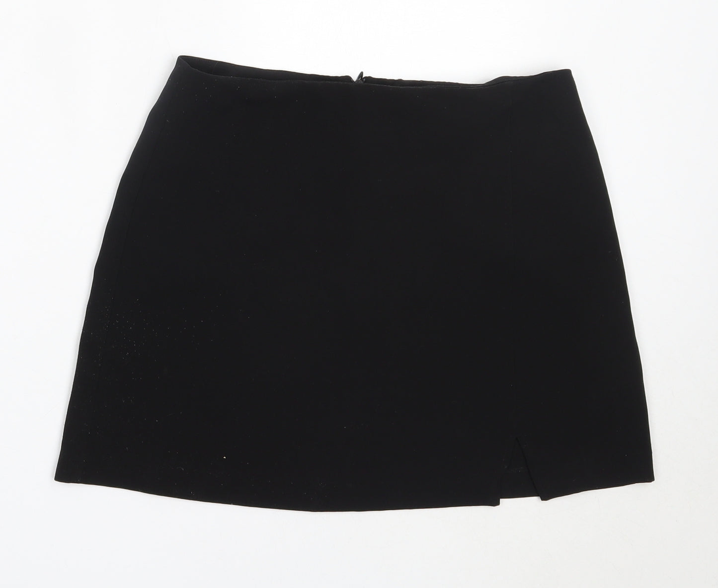 Primark Womens Black  Polyester Mini Skirt Size 10
