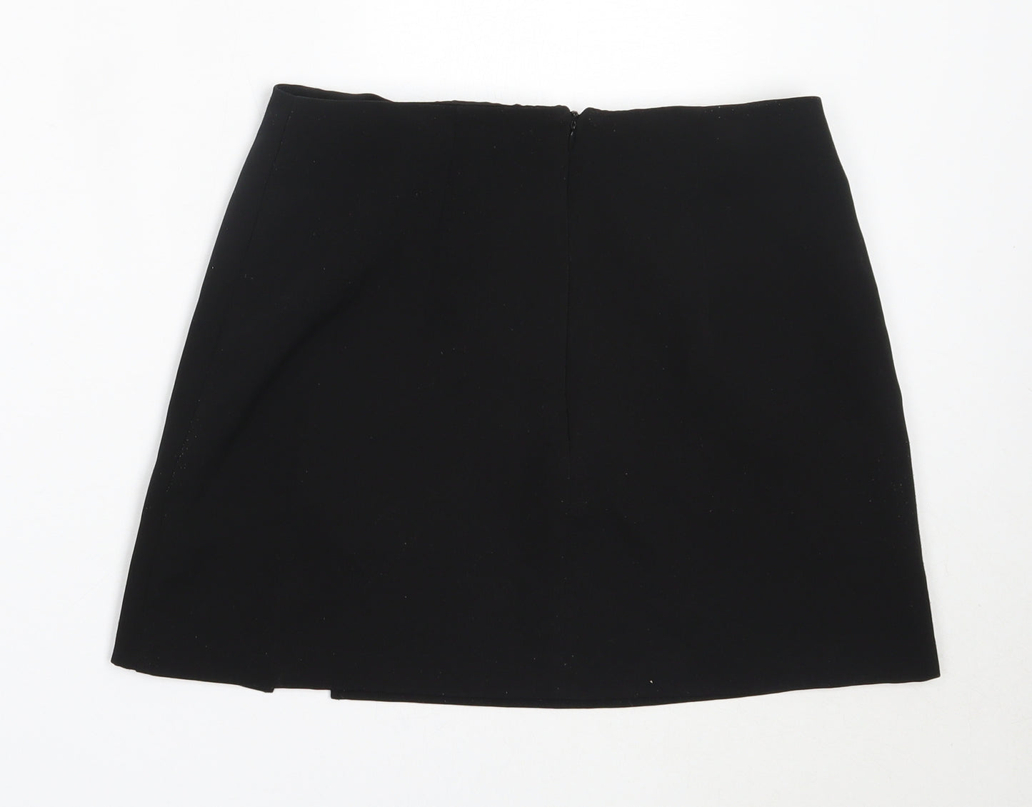 Primark Womens Black  Polyester Mini Skirt Size 10