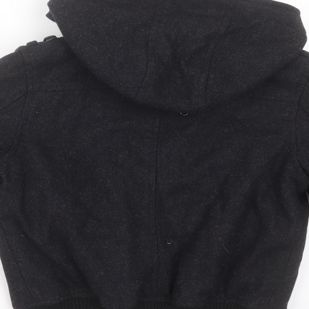 94G Boys Grey   Jacket Coat Size 3 Years  Zip