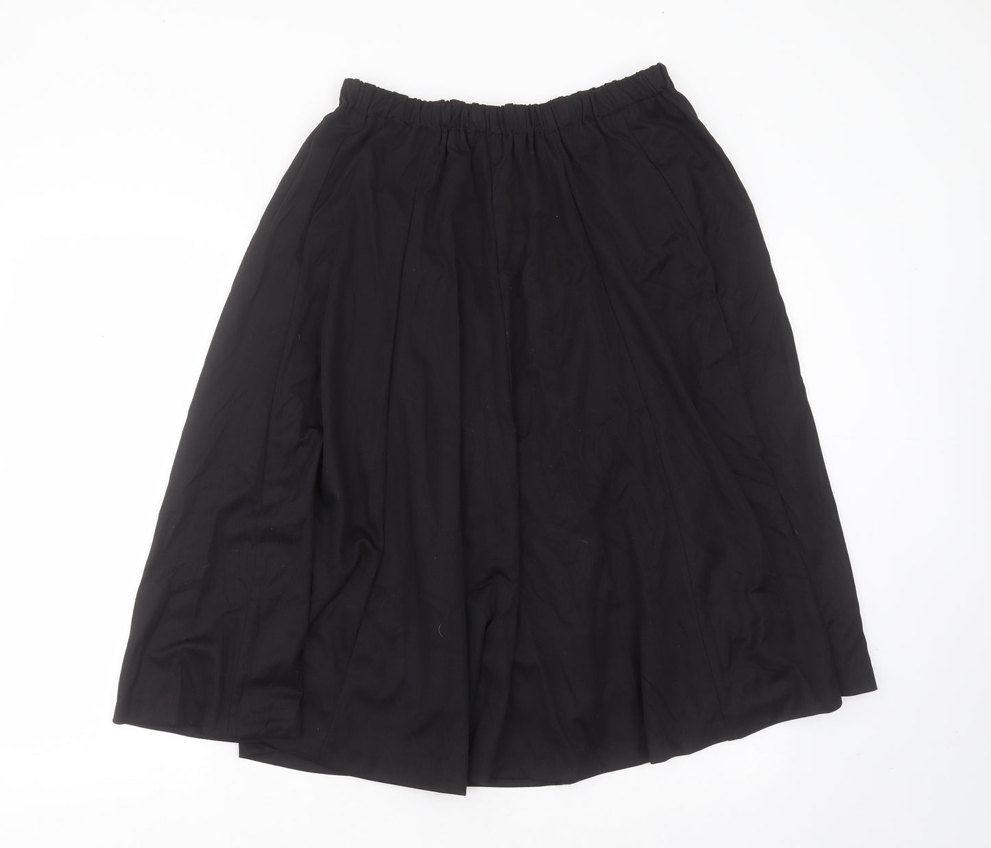 Damart Womens Black  Polyester A-Line Skirt Size 18