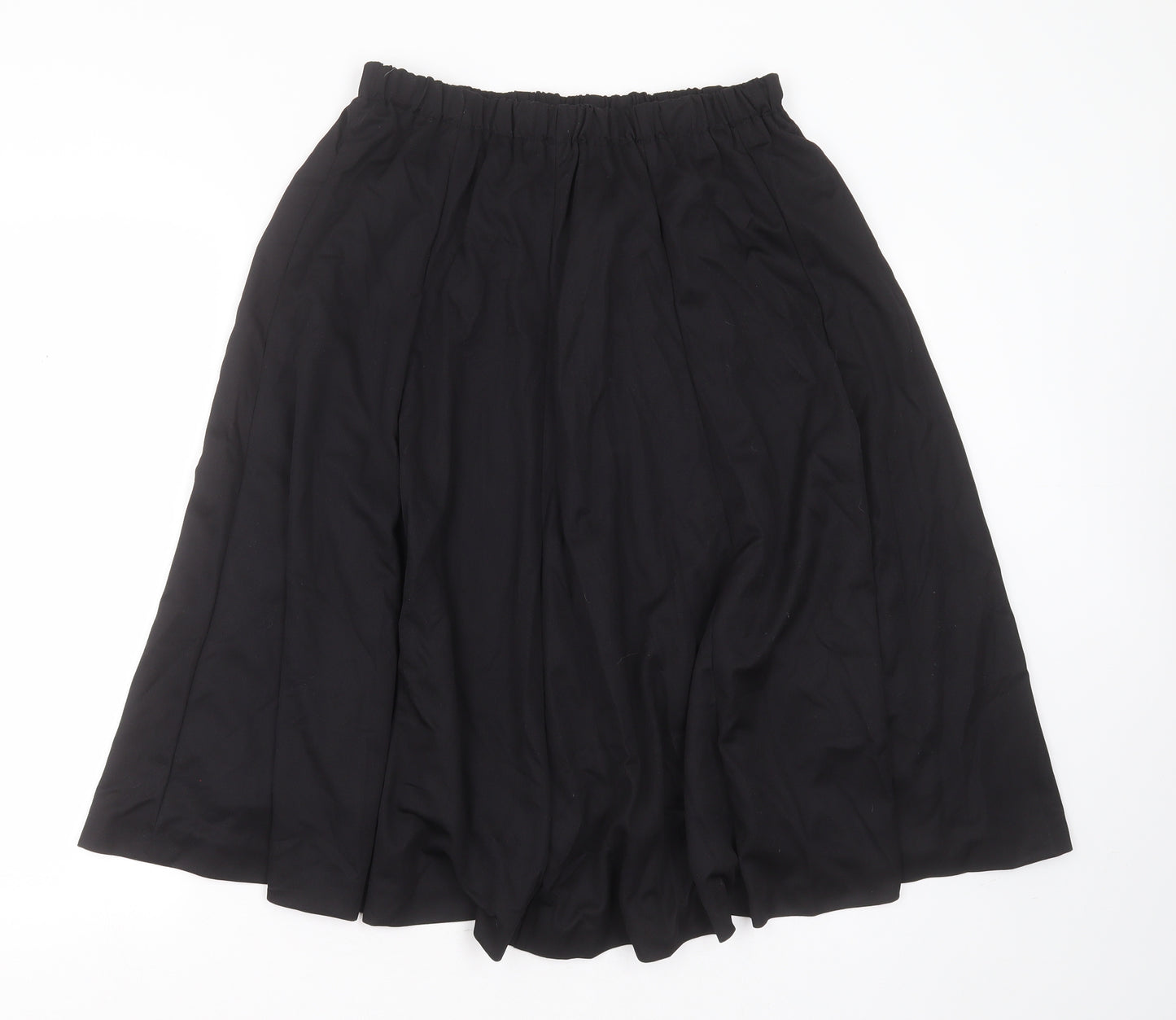 Damart Womens Black  Polyester A-Line Skirt Size 18