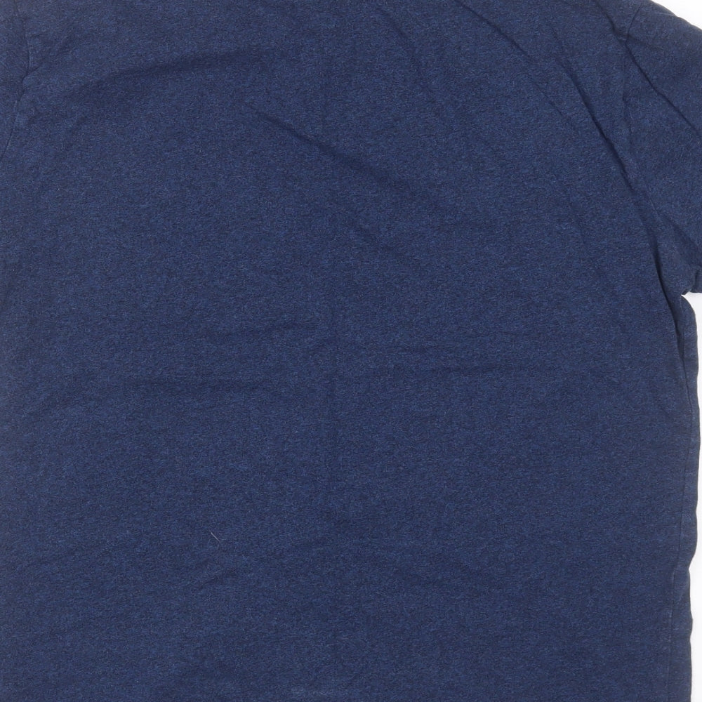 Polo Ralph Lauren Mens Blue  Cotton  T-Shirt Size M Round Neck