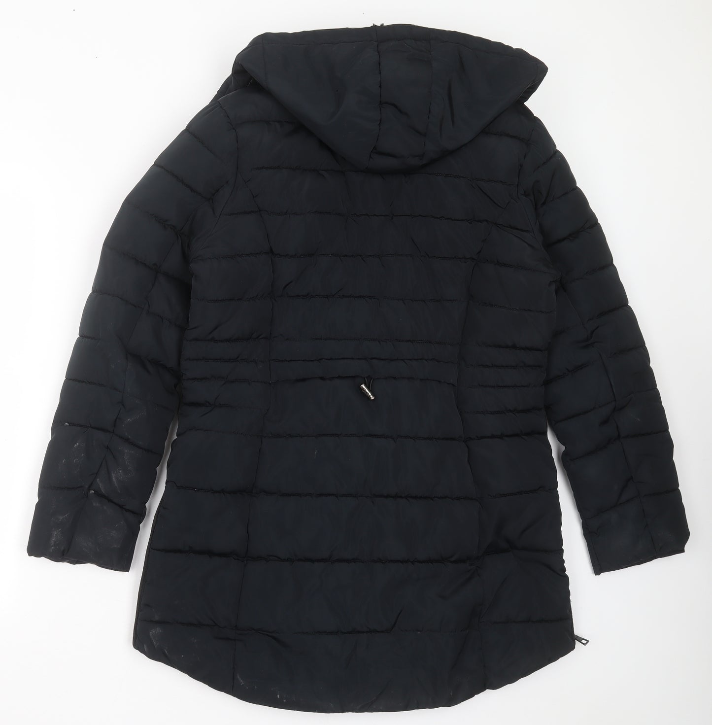 NEXT Womens Black   Puffer Jacket Jacket Size 14  Zip