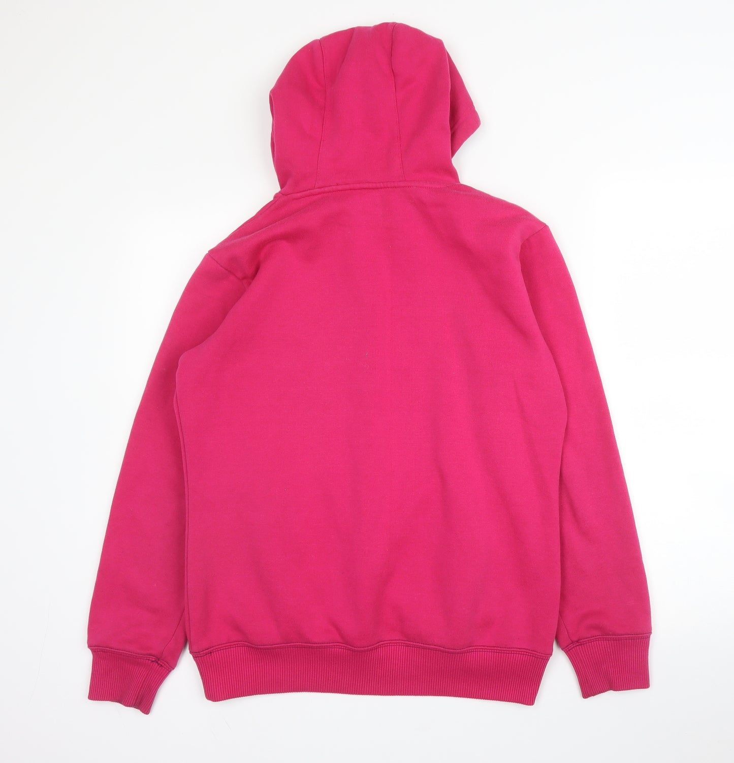Lonsdale Womens Pink  Cotton Pullover Hoodie Size 12