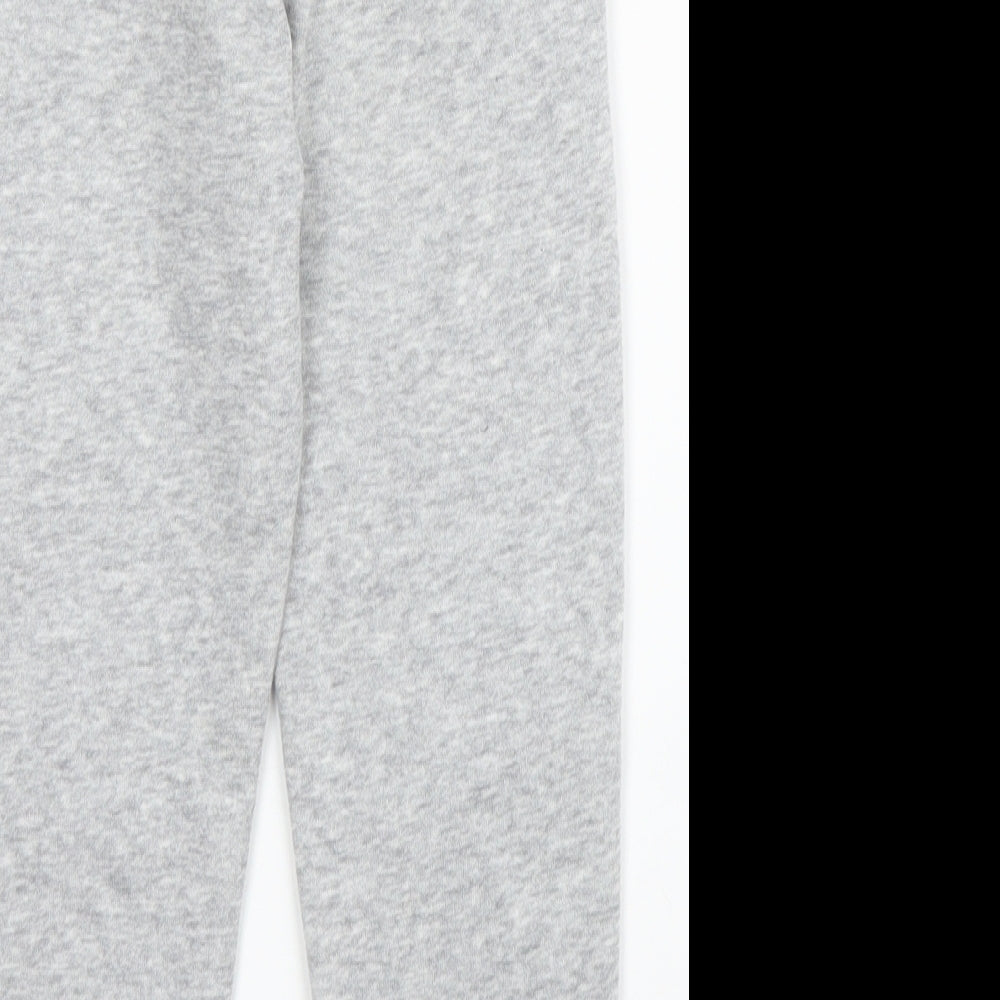 H&M Boys Grey  Cotton Sweatpants Trousers Size 3-4 Years  Regular Drawstring
