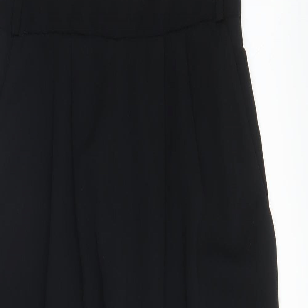 Dorothy Perkins Womens Black  Polyester Jumpsuit One-Piece Size 8 L28 in Button