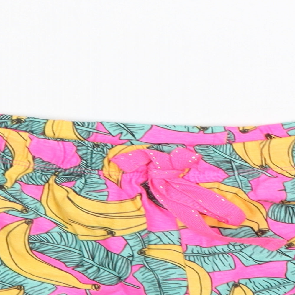 Primark Womens Multicoloured Floral Cotton  Sleep Shorts Size L