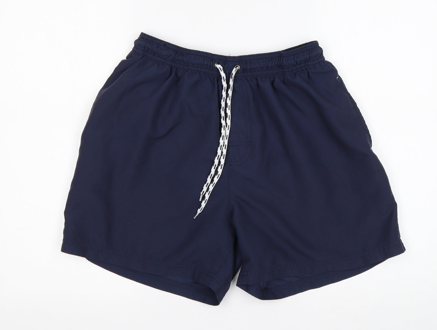 George Mens Blue  Polyester Athletic Shorts Size M L6 in Regular  - Swim Shorts