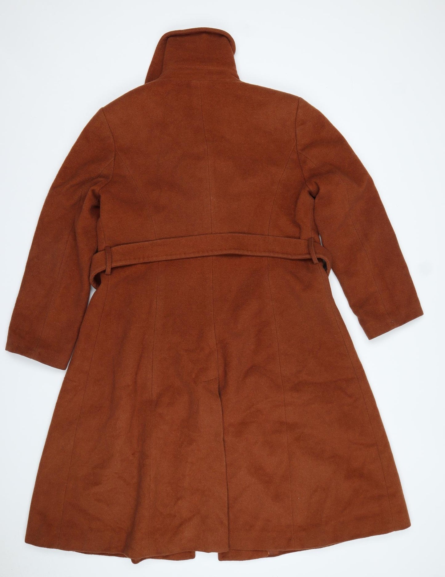 Episode Womens Brown   Overcoat Coat Size S