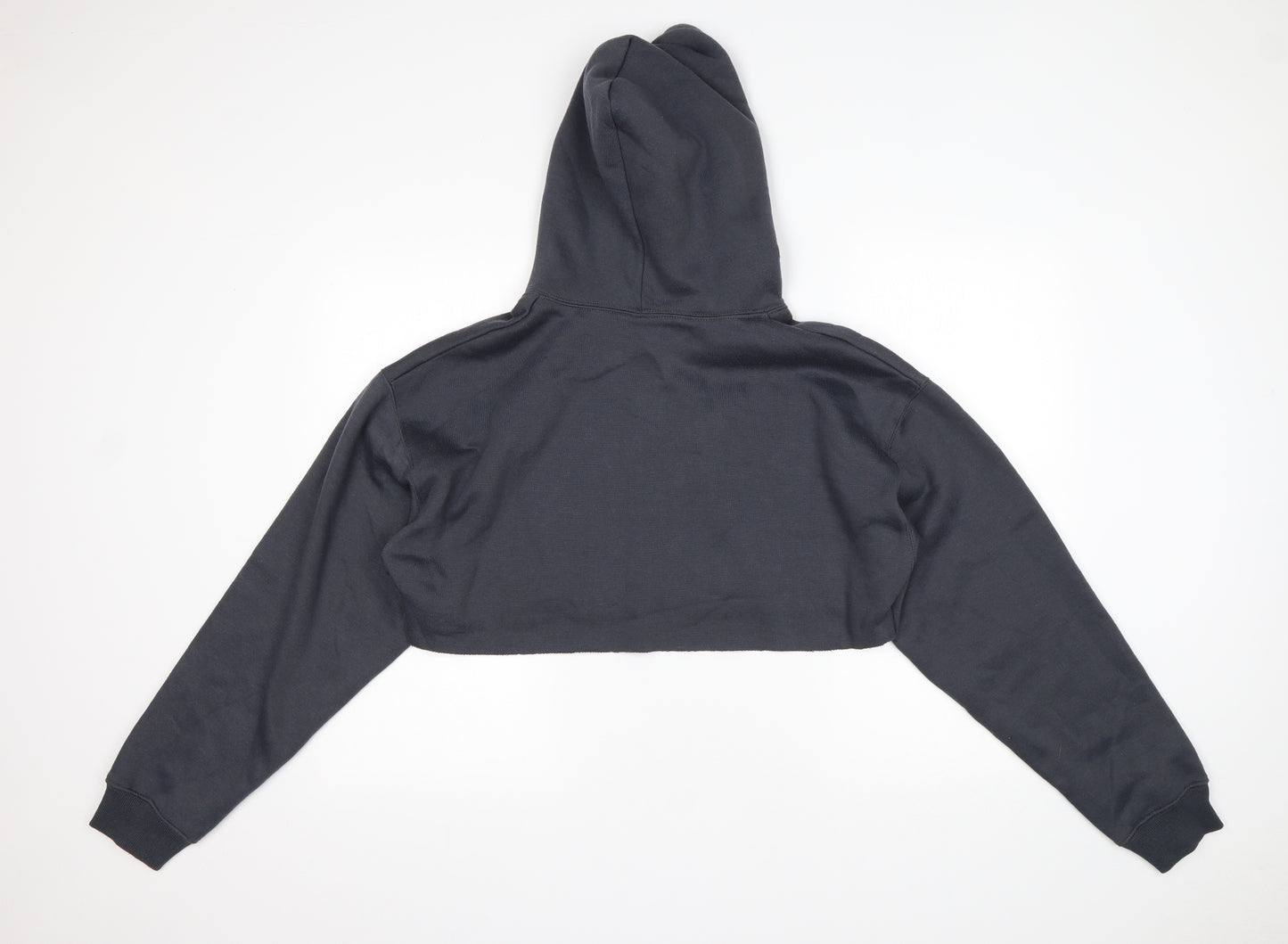Pursue Fitness Womens Grey  Polyester Pullover Hoodie Size XS   - Cropped