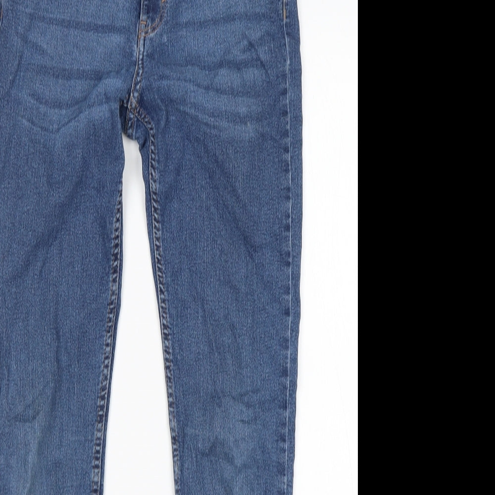H&M Boys Blue  Cotton Skinny Jeans Size 13-14 Years  Regular