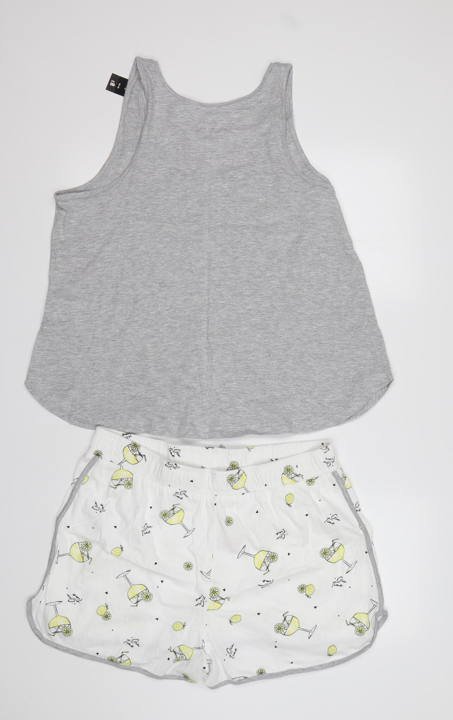 Peacocks Womens Multicoloured  Cotton  Pyjama Set Size 14