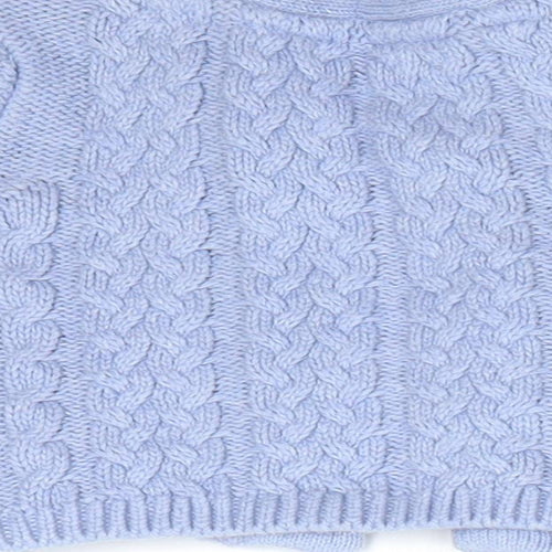 NEXT Baby Blue  Cotton Cardigan Jumper Size 0-3 Months
