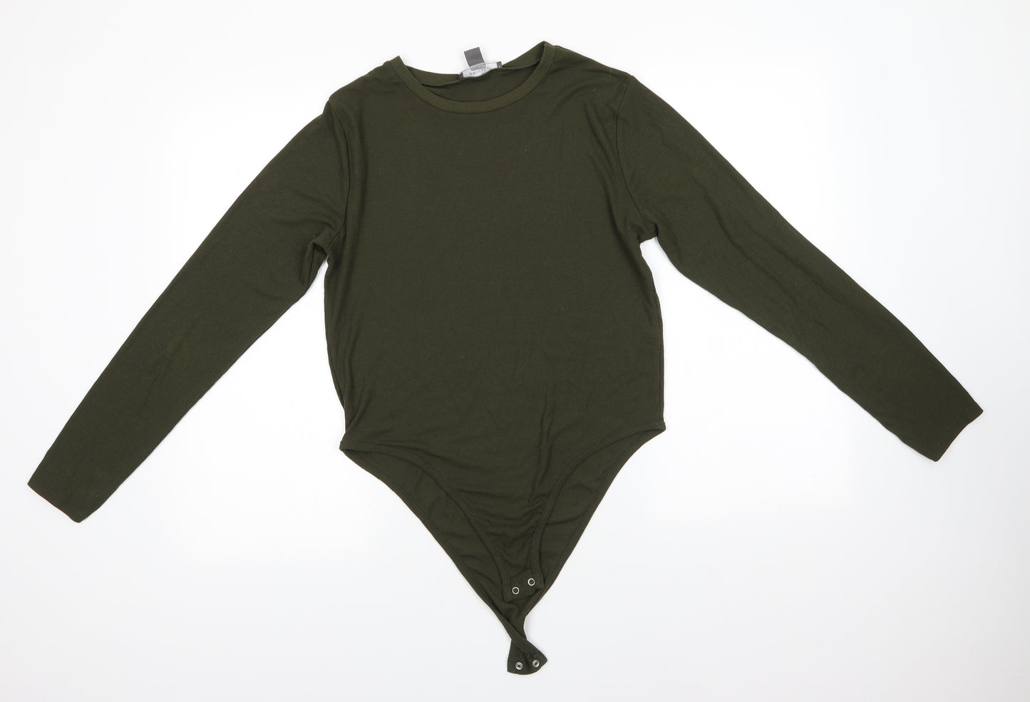 Primark Womens Green  Polyester Bodysuit One-Piece Size L