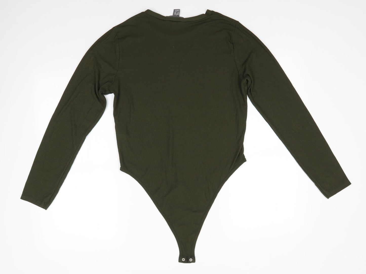 Primark Womens Green  Polyester Bodysuit One-Piece Size L