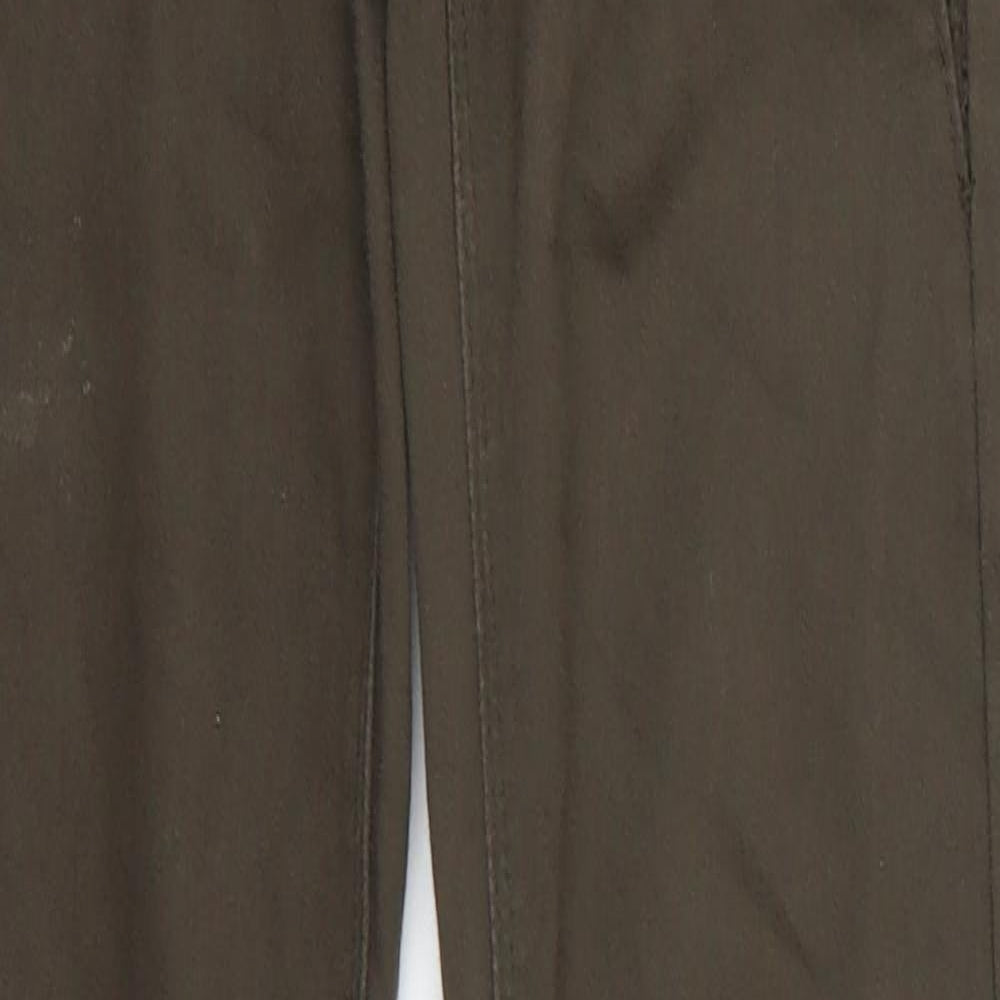 Primark Womens Green  Cotton Jegging Jeans Size 6 L30 in Regular
