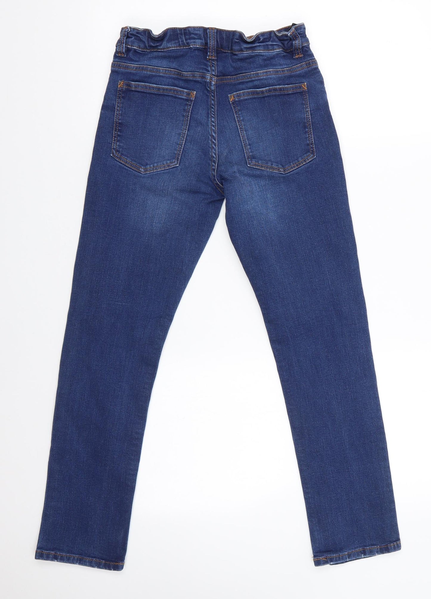 NEXT Boys Blue  Cotton Straight Jeans Size 10 Years  Regular