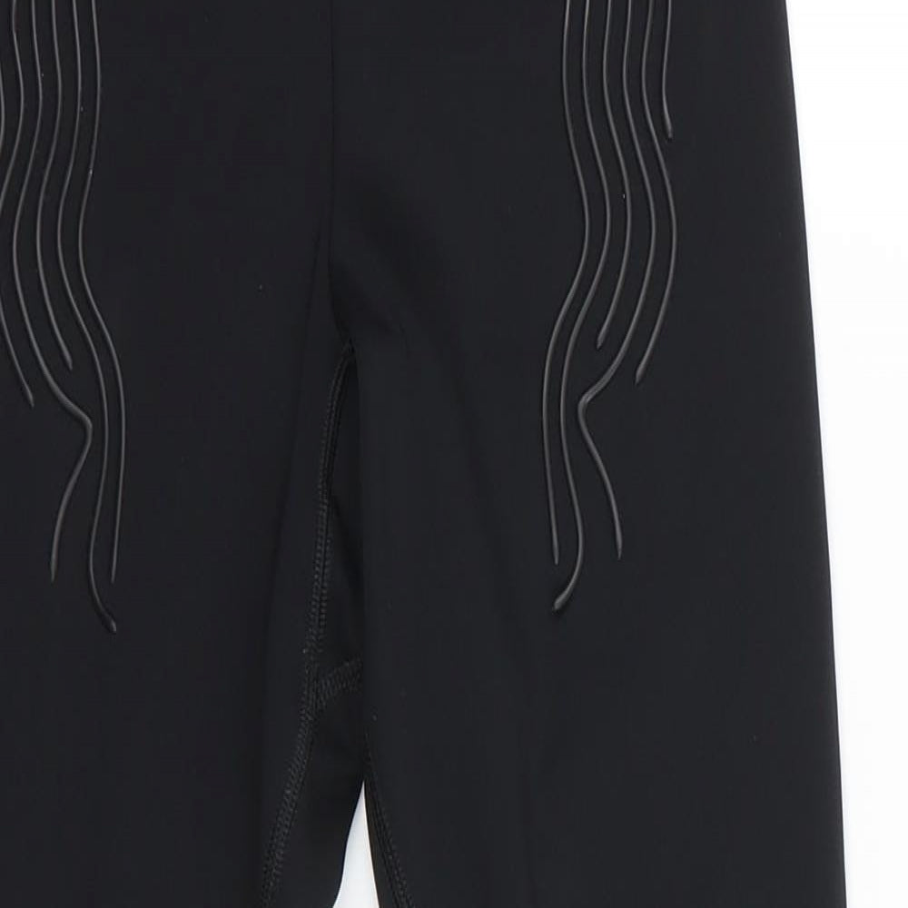 Gymshark Womens Black  Polyester Jogger Leggings Size XS L24 in Regular
