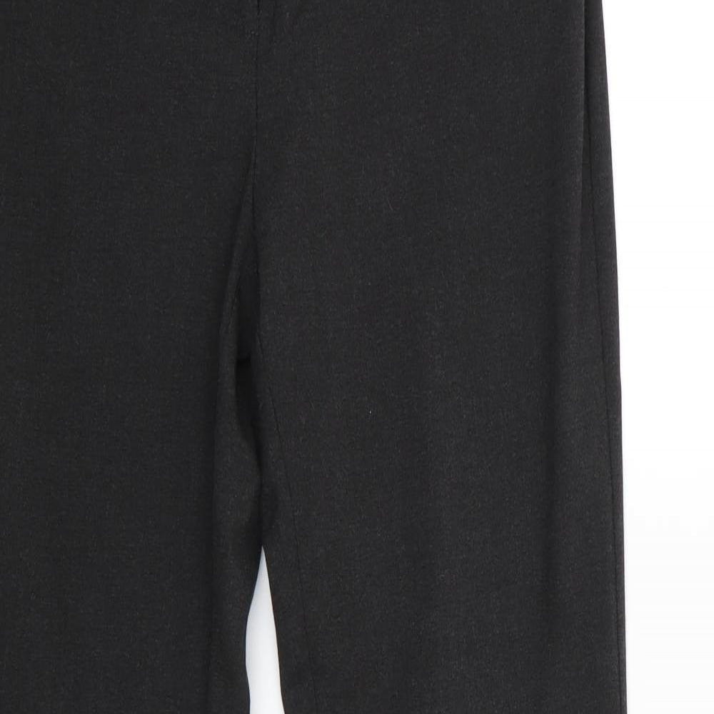River Island Womens Grey  Polyester Dress Pants Trousers Size 10 L34 in Regular