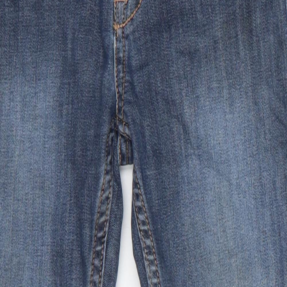H&M Boys Blue  Cotton Straight Jeans Size 6 Years  Slim