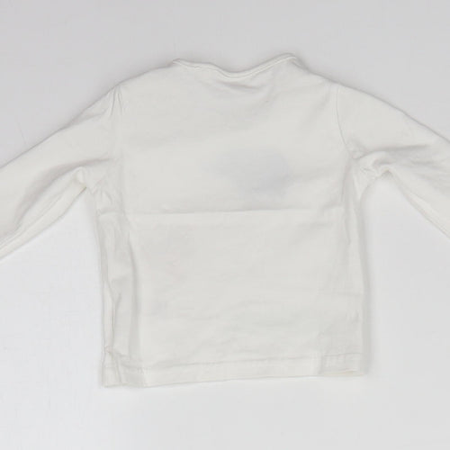 TU Baby Multicoloured  100% Cotton Basic Blouse Size 0-3 Months Round Neck