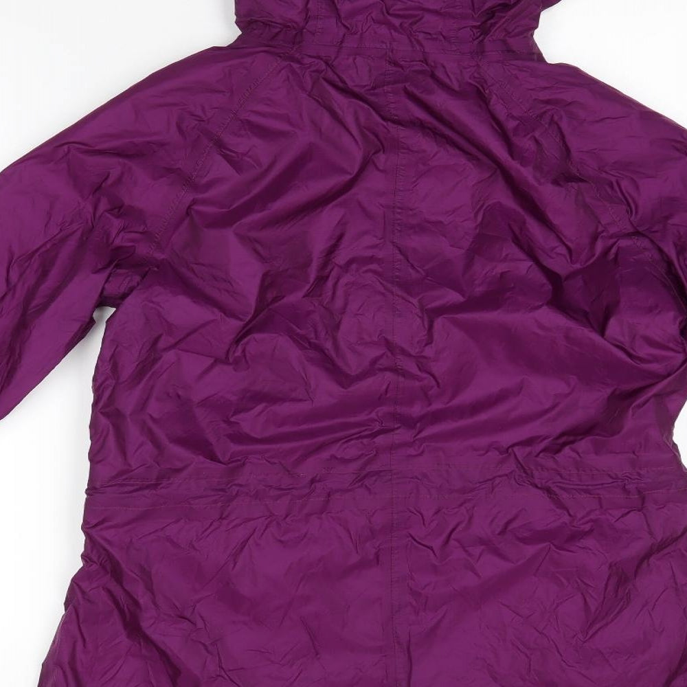 Hi Gear Womens Purple   Rain Coat Coat Size 10
