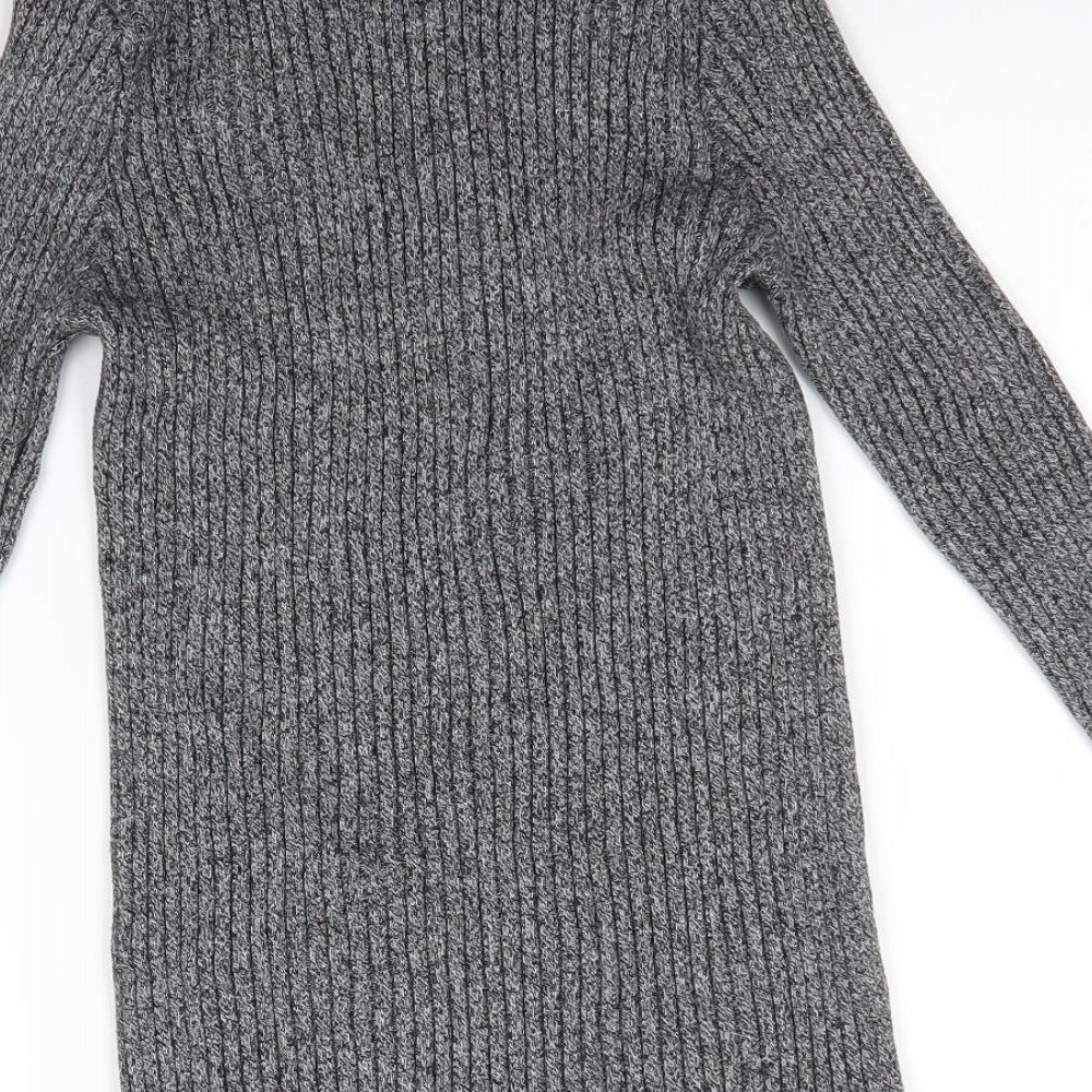 Primark Mens Grey Round Neck  Cotton Pullover Jumper Size M