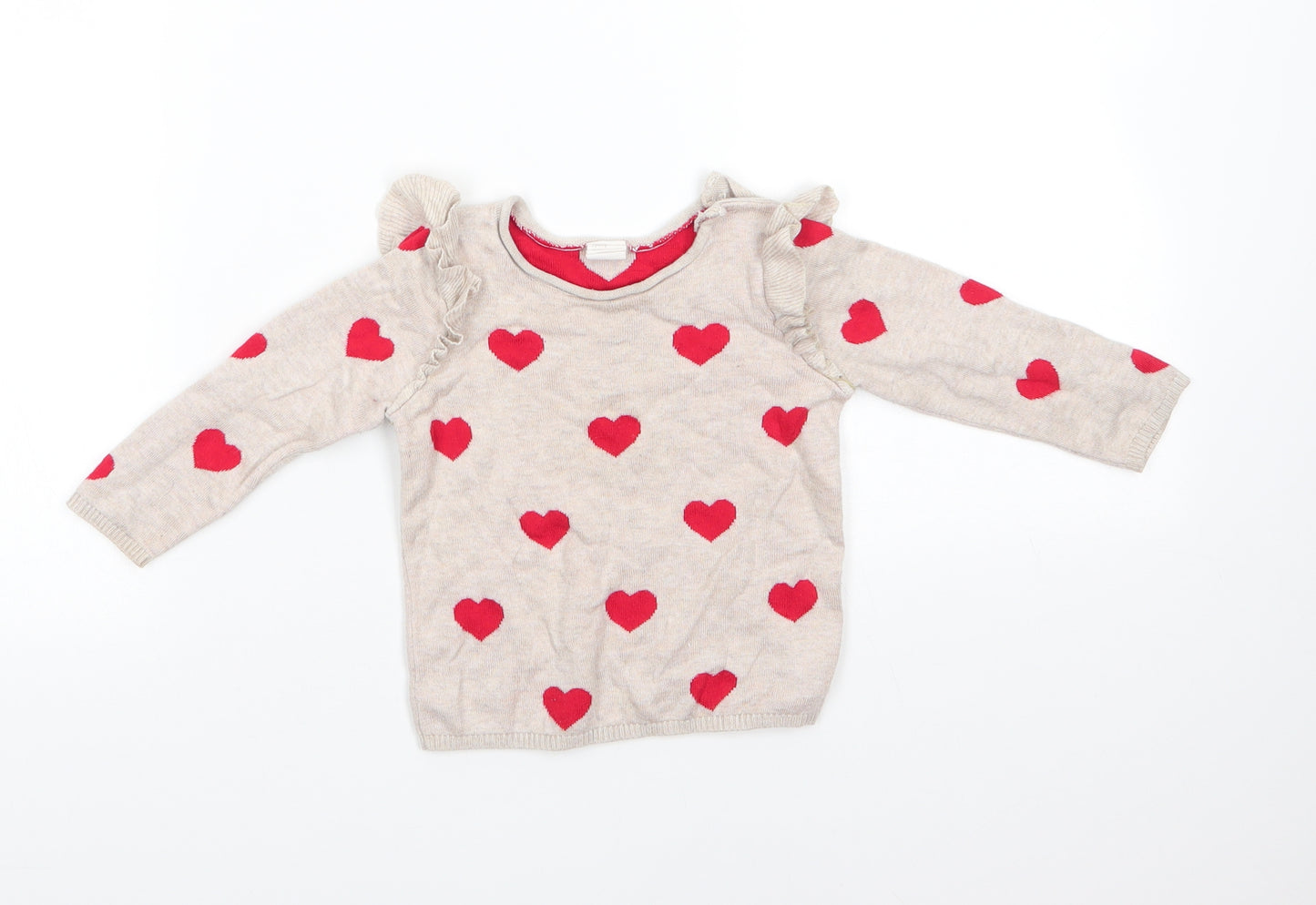 H&M Baby Multicoloured  Nylon Pullover Jumper Size 6-9 Months