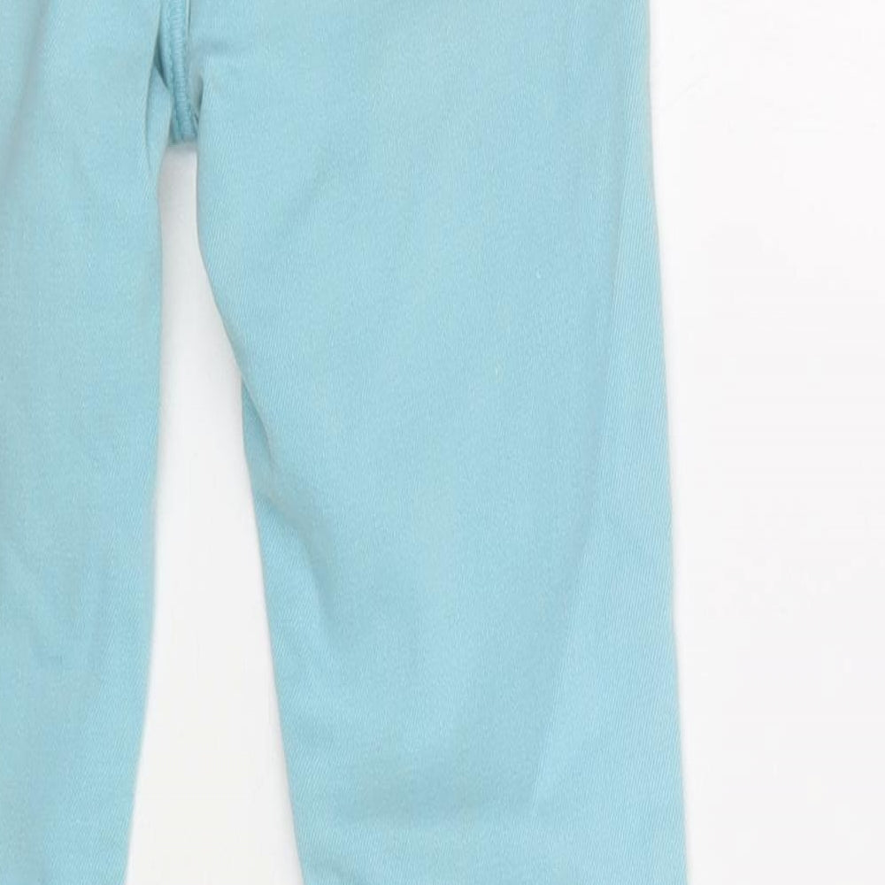 Gap Girls Blue  Cotton Skinny Jeans Size 8 Years  Regular Button