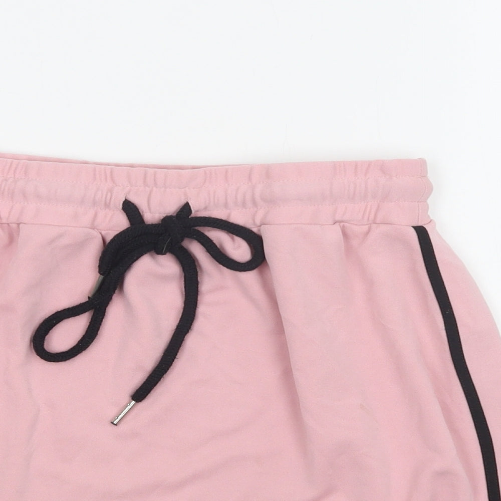 Bik Bok Womens Pink  Modal Mini Skirt Size XS   Drawstring