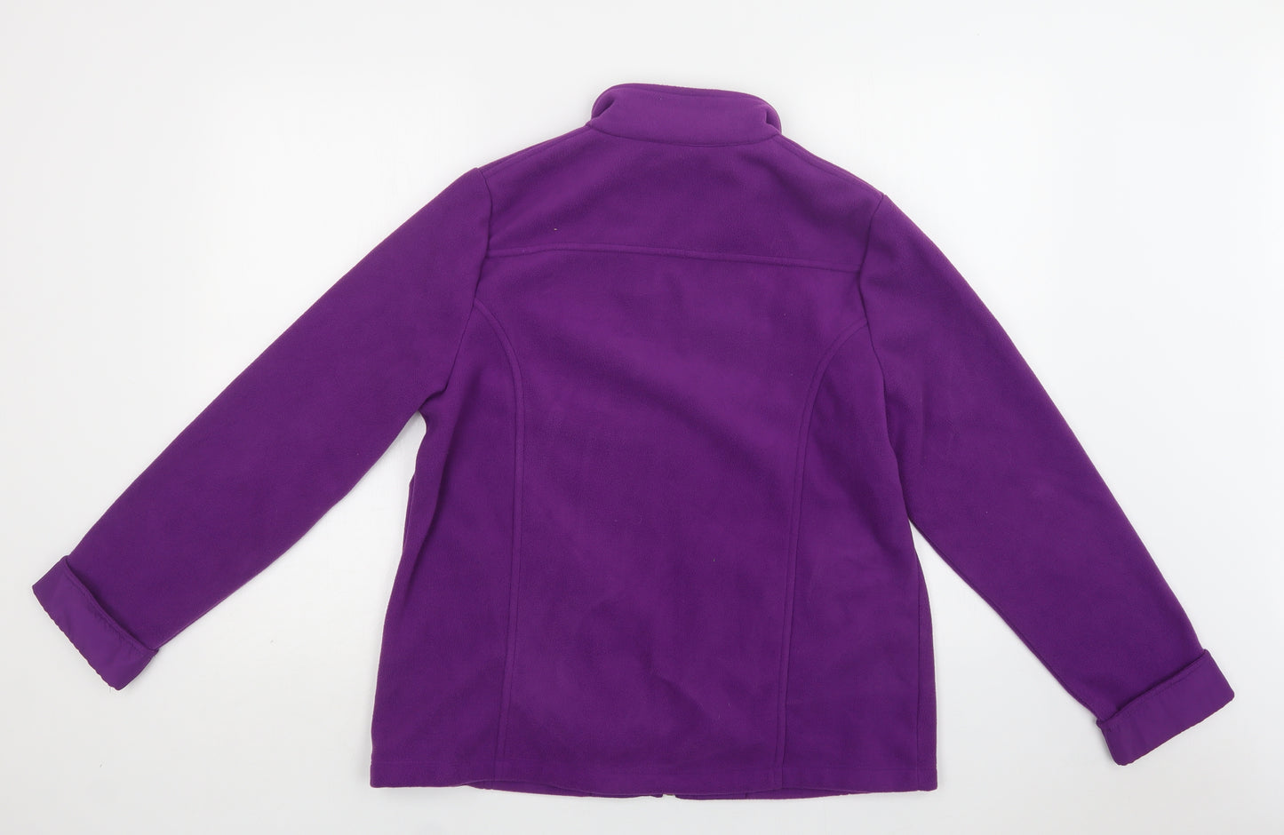 Alia Womens Purple   Windbreaker Jacket Size M  Zip