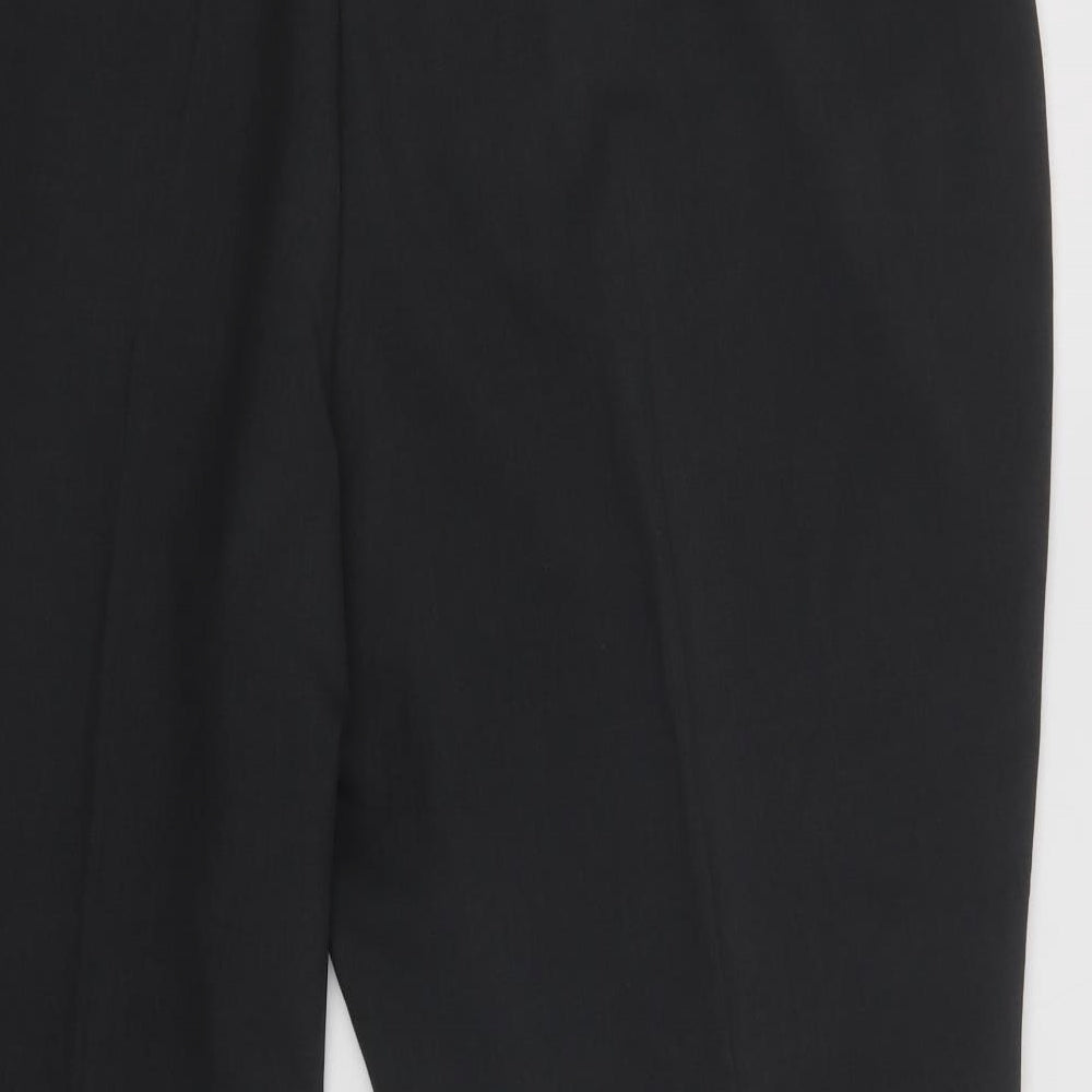 Damart Womens Grey  Polyester Dress Pants Trousers Size 26 L25 in Regular Button