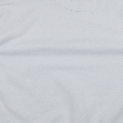 ellesse Mens Blue Striped Polyester Pullover Sweatshirt Size L