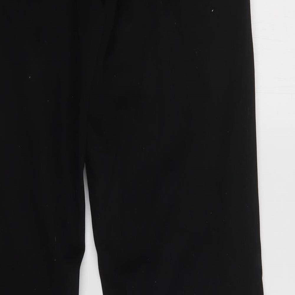 NEXT Mens Black  Cotton Straight Jeans Size 32 L32 in Regular Button