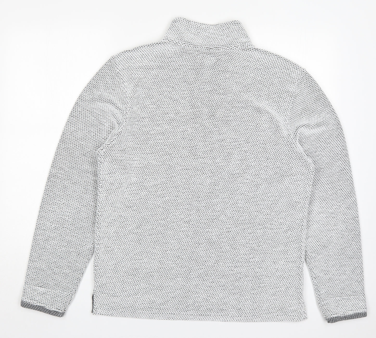 Lincoln Mens Grey  Polyester Pullover Sweatshirt Size M