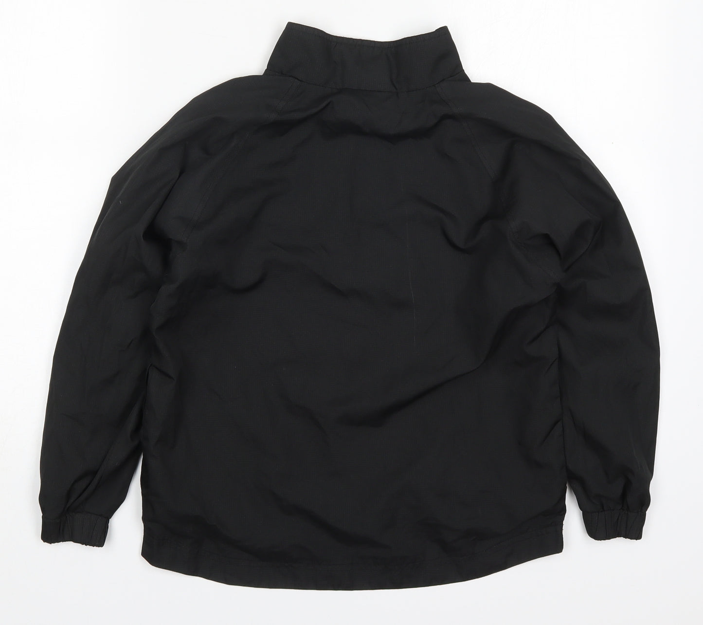 Manchester United Boys Black   Jacket  Size 8-9 Years  Pullover - Manchester United
