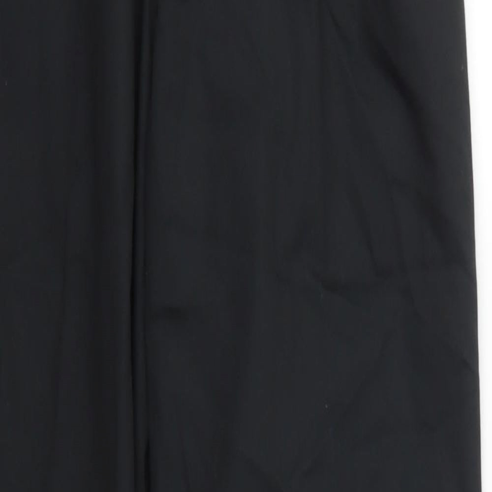 Premier Mens Black  Polyester Trousers  Size S L30 in Regular