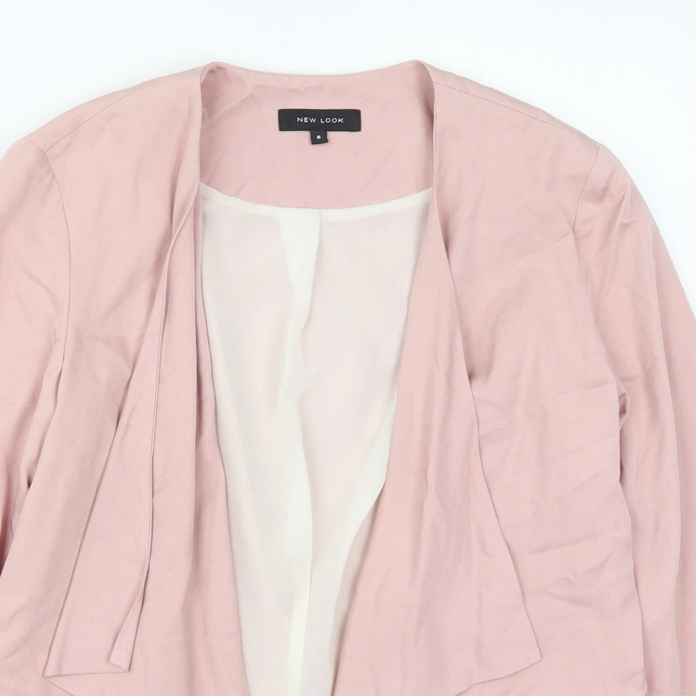 New Look Womens Pink   Jacket  Size 8