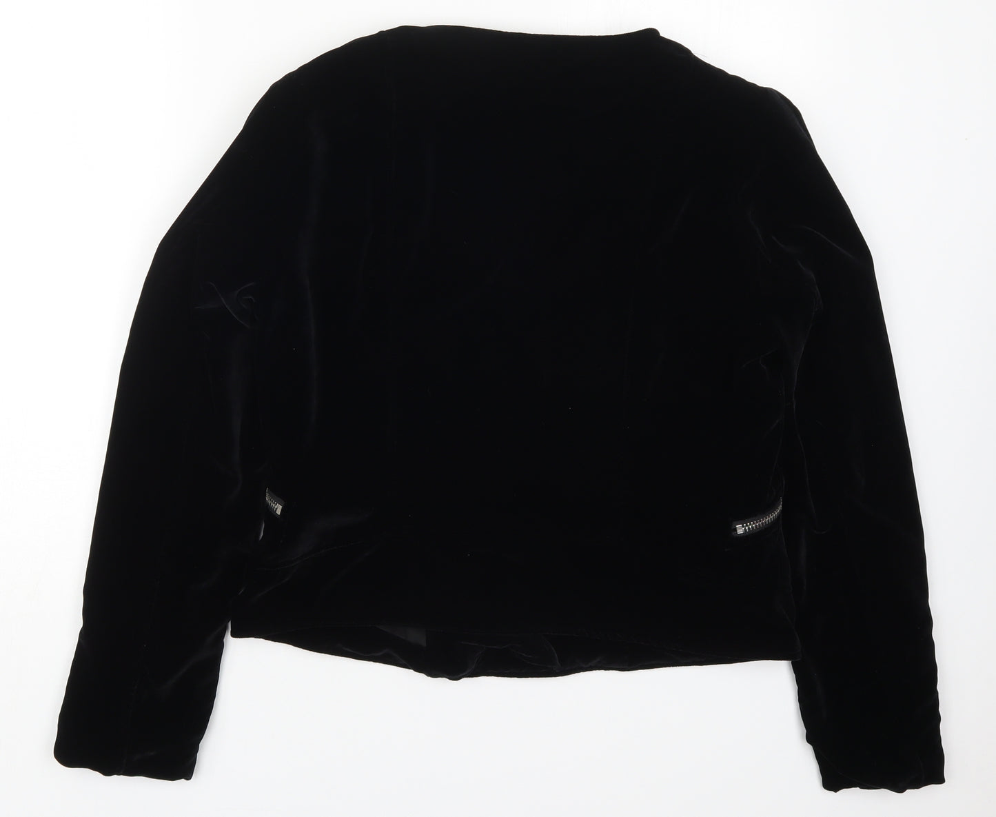 NEXT Womens Black   Jacket  Size 14  Zip