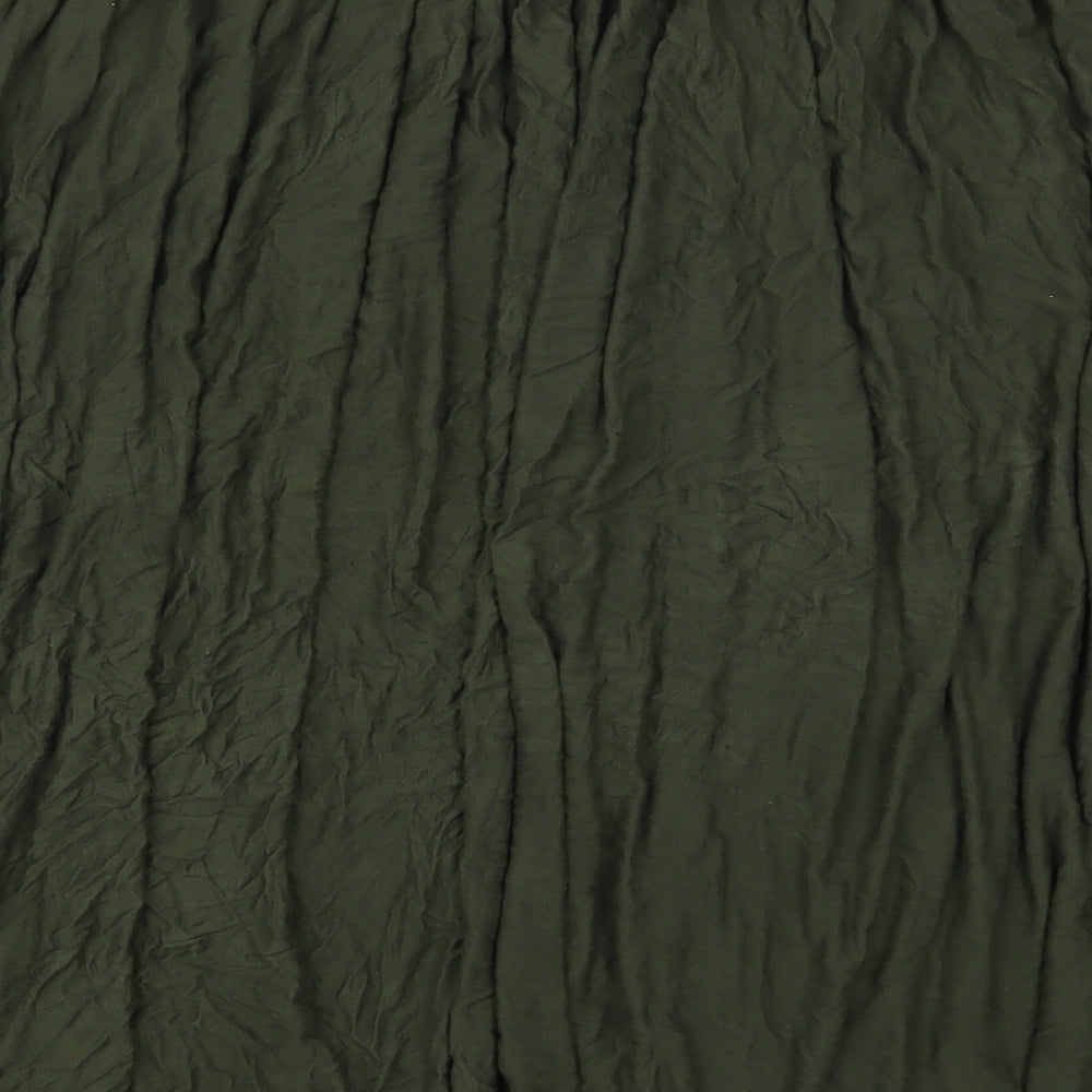 Atmosphere Womens Green  Viscose Swing Skirt Size 20