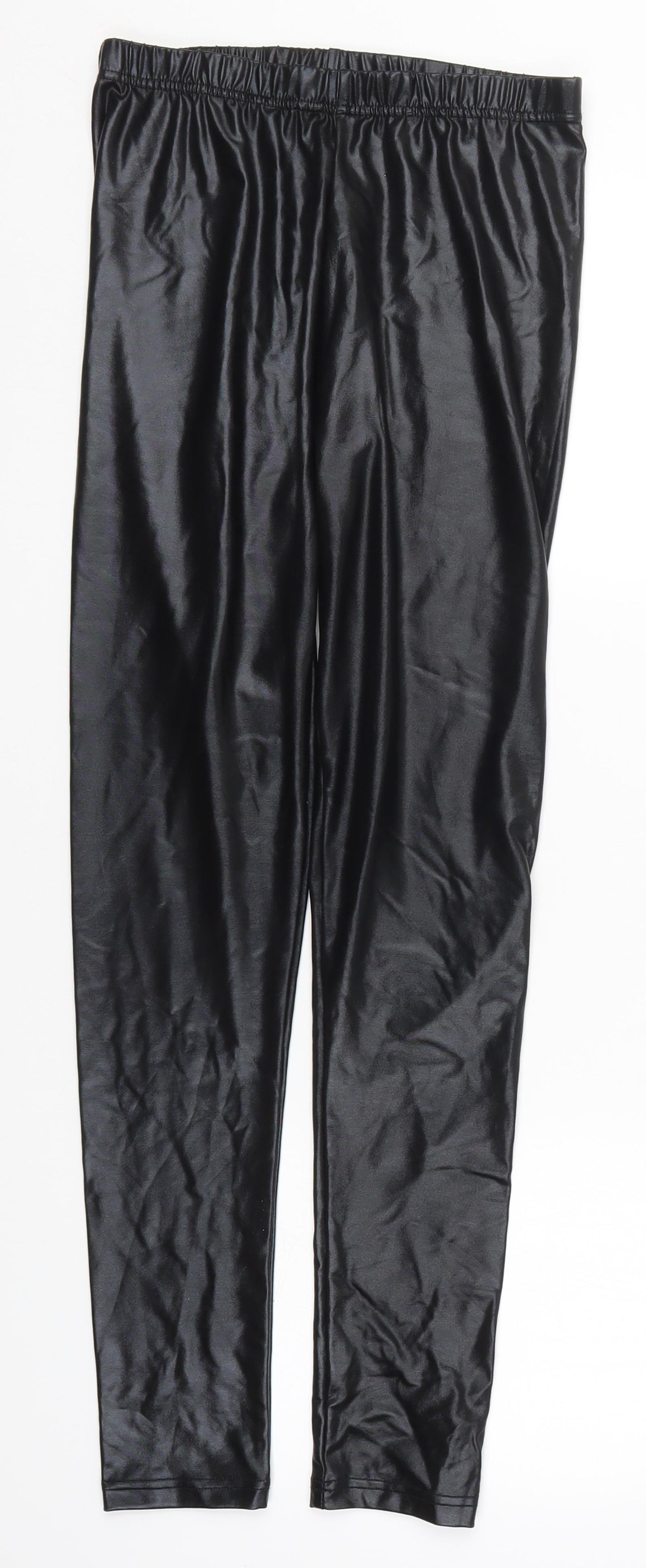 Ann Summers Womens Black  Polyester Carrot Leggings Size 8 L27 in
