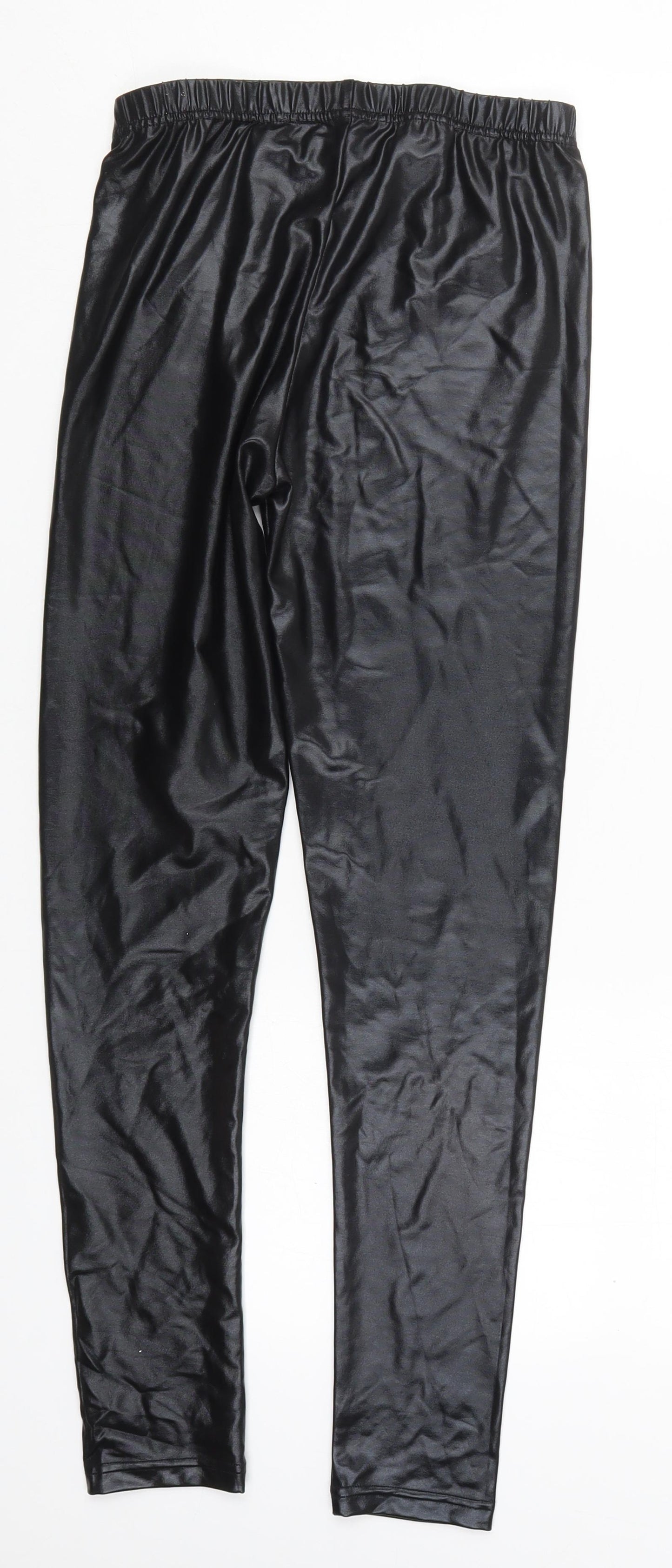 Ann Summers Womens Black  Polyester Carrot Leggings Size 8 L27 in