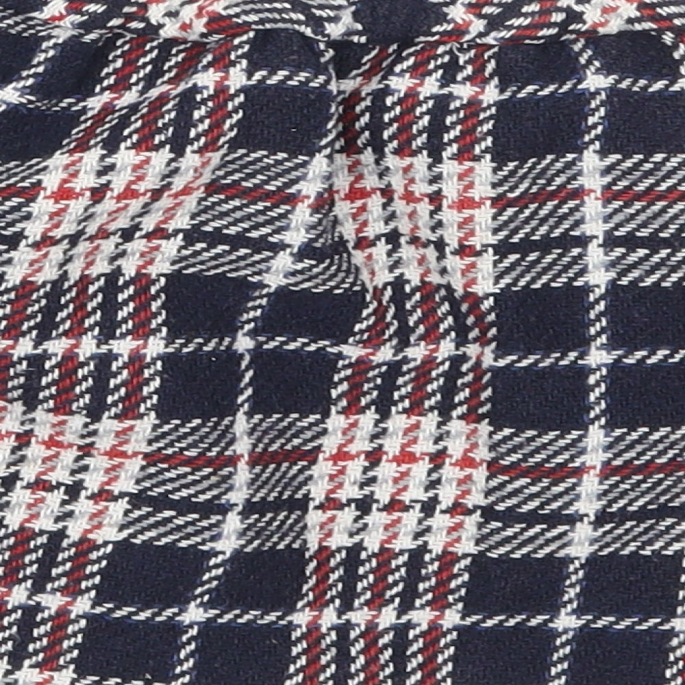 Nutmeg Girls Blue Check Polyester Skater Skirt Size 4 Years  Regular