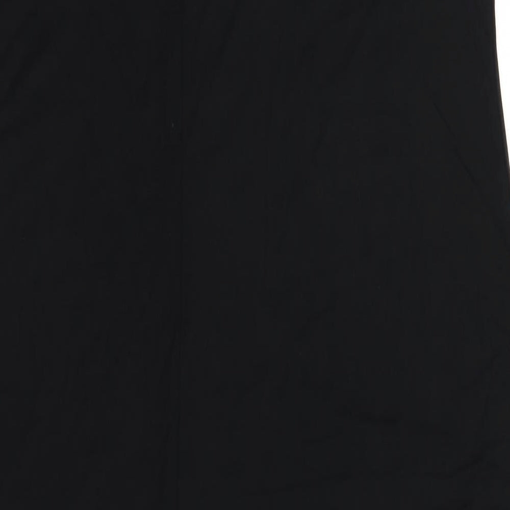 Capsule Womens Black  Viscose Tank Dress  Size 24  Round Neck