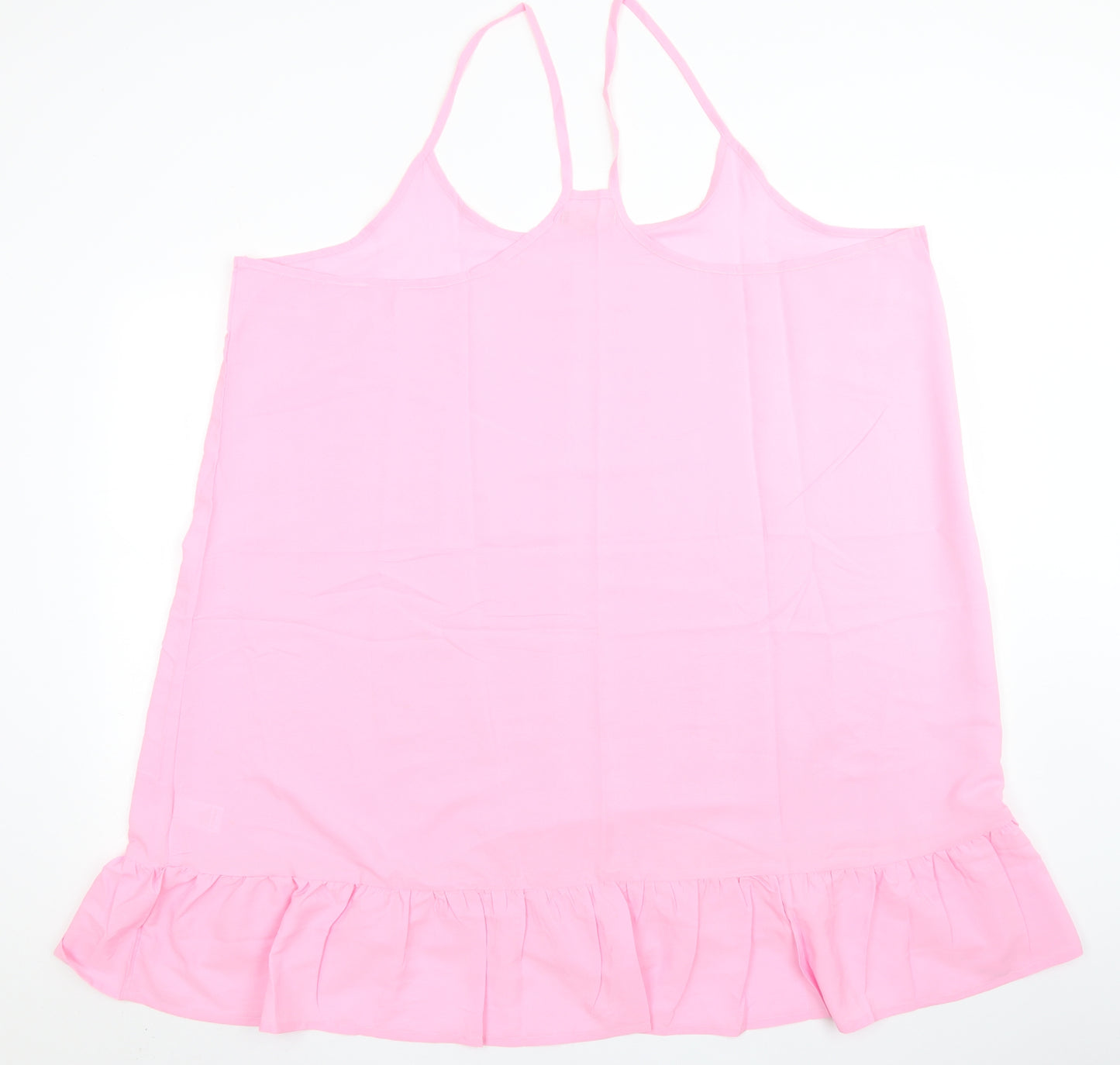 Studio Womens Pink  Polyester Camisole Blouse Size 24 Round Neck - Peplum