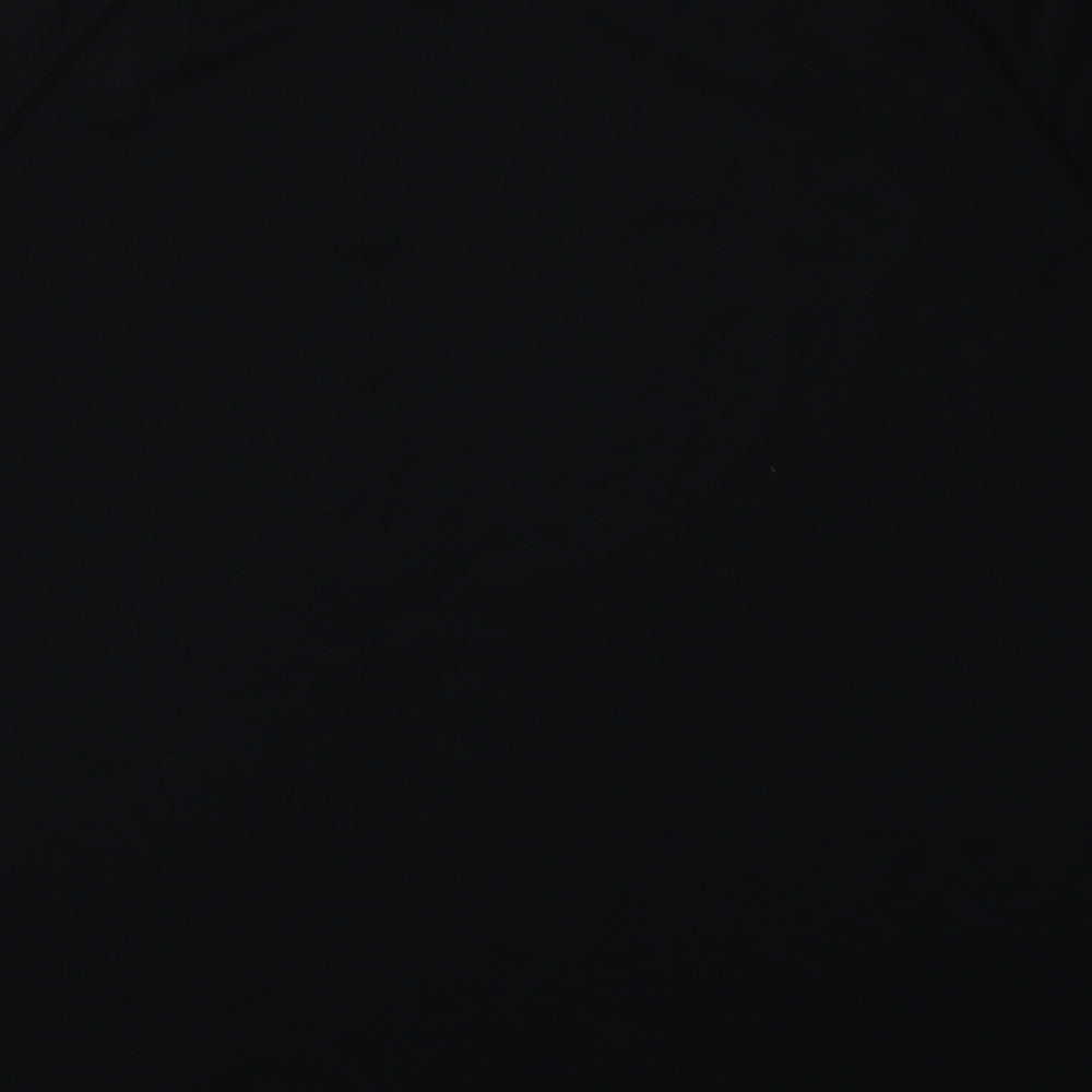 Under armour Mens Black  Polyester Basic T-Shirt Size S Crew Neck Pullover