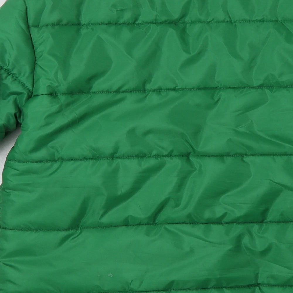 Heartbreak Womens Green   Puffer Jacket Jacket Size 10  Lace Up