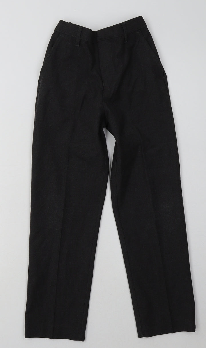 sainsburys Boys Grey  Polyester Capri Trousers Size 9 Months  Regular Hook & Eye - School Wear